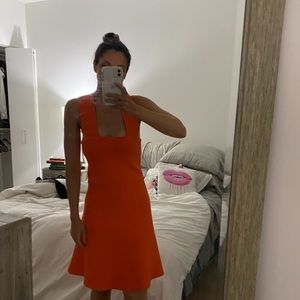 ALC orange dress